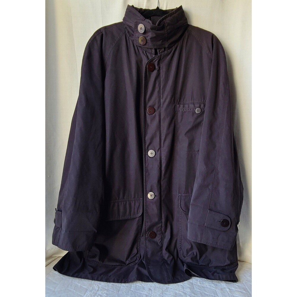 Vintage Chaps Ralph Lauren Mens XL 3-in-1 Field Jacket Wool Liner Hood 90s